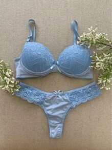 Women Bra & Panty Sets - Màu xanh lam - Xem 1