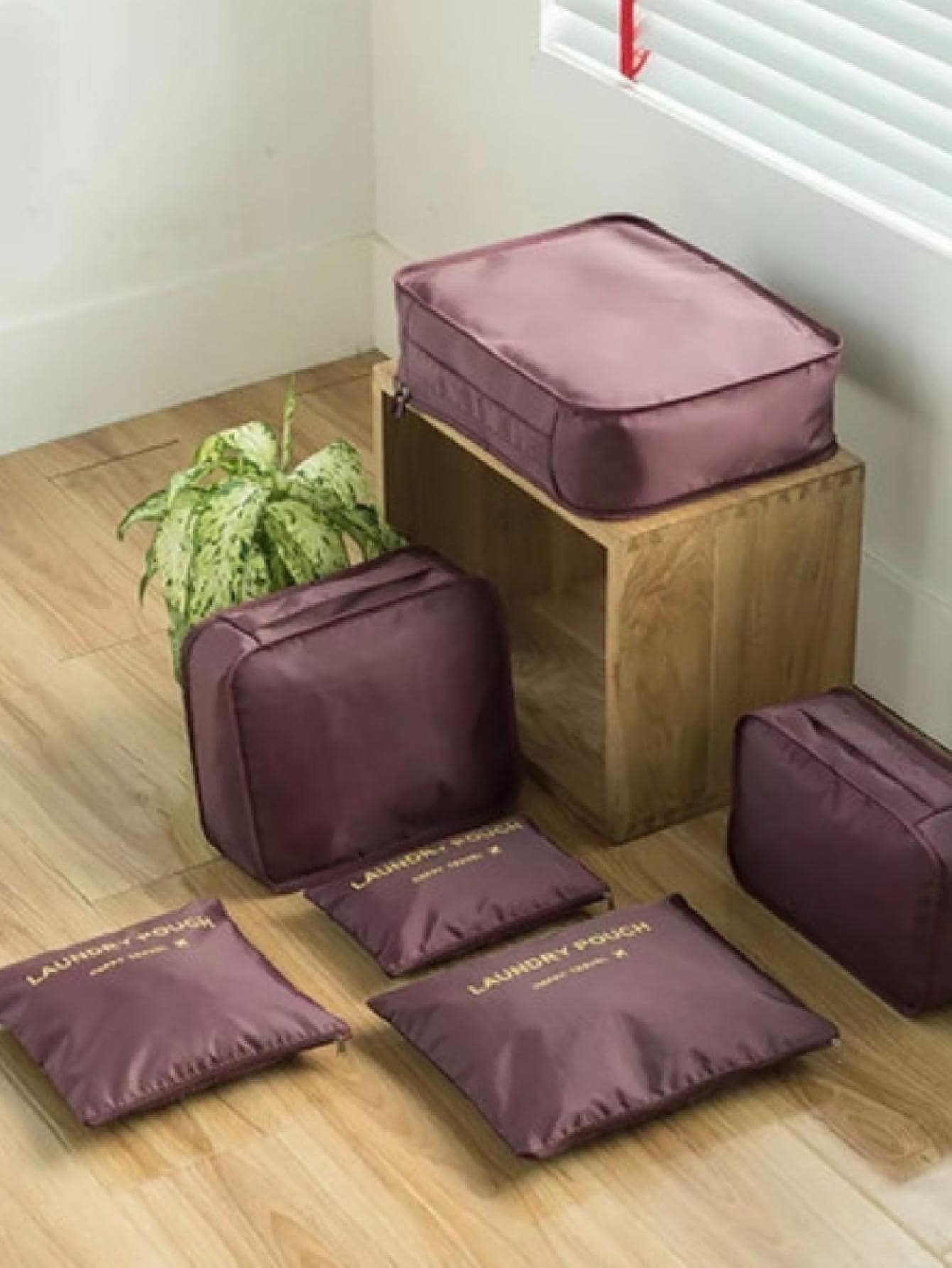 Cloth Storage - Burgundy - View 1