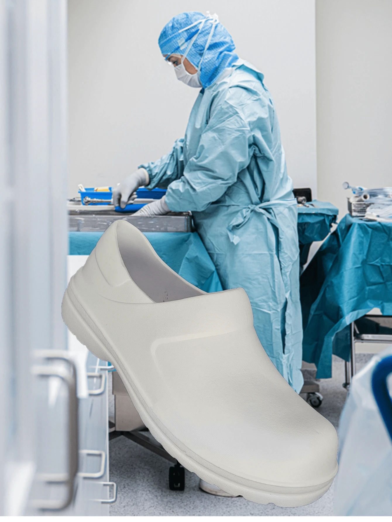 Women Clogs - 白色 - 查看 1