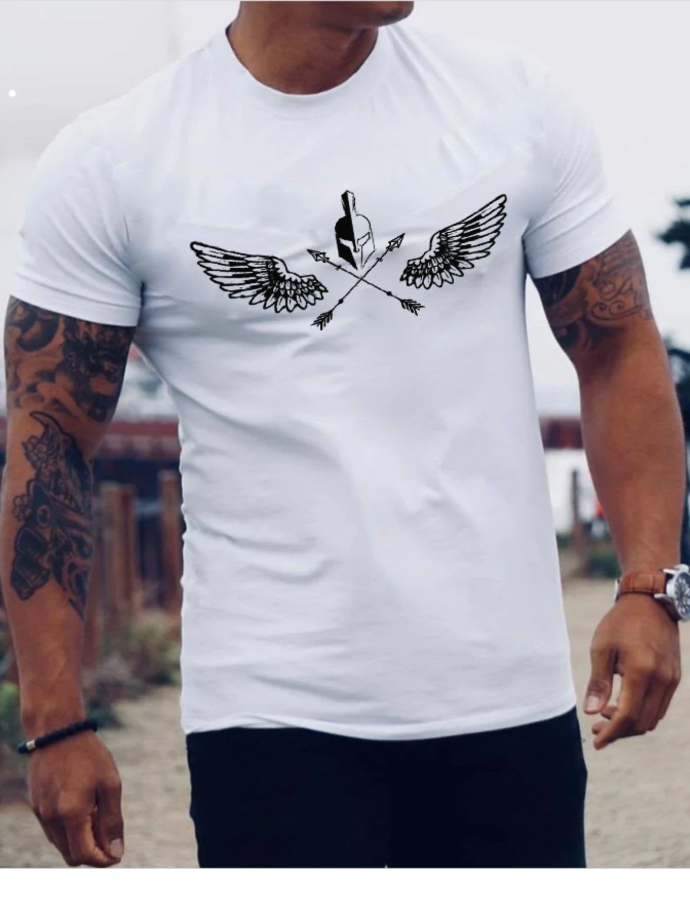Men T-Shirts - trắng - Xem 1
