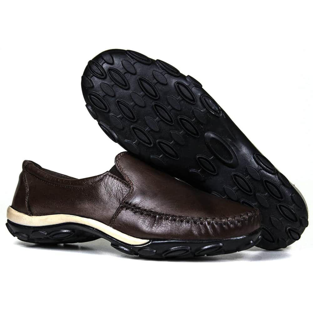 Men Loafers - 鏽棕色 - 查看 1