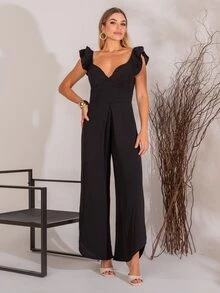 Women Jumpsuits - 黑色 - 查看 2