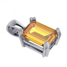 Fine Pendants - 黃色 - 查看 1