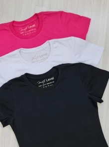 Women T-Shirts - Multicolor - View 3