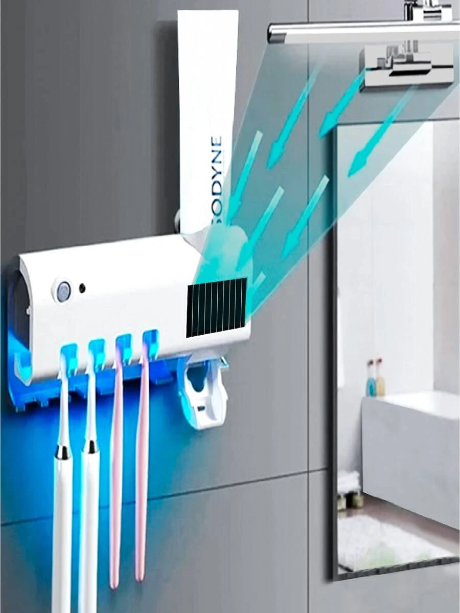 Toothbrush & Toothpaste Holders - 白色 - 查看 1