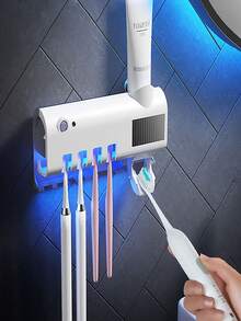 Toothbrush & Toothpaste Holders - 白色 - 查看 8