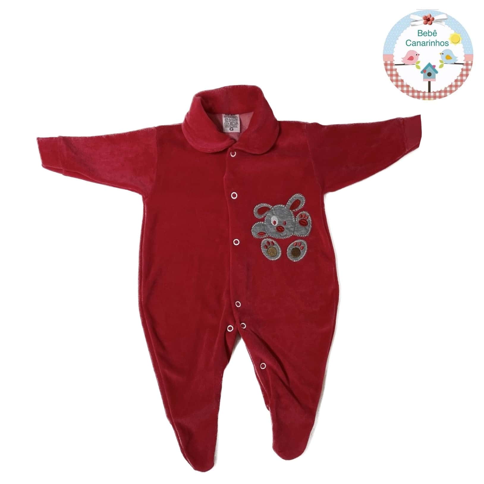 Baby Boys Jumpsuits - Rojo - Ver 1