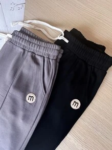 PANTALÓN CASUAL CON CINTURÓN AJUSTABLE KIT DE 2 - Gris - Ver 2