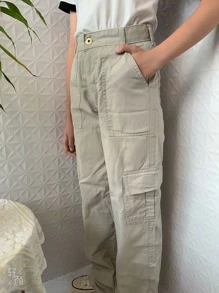 Women Jeans - Màu Xám nhạt - Xem 3