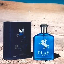PLAY BLUE Perfume For Men 100 ML - 藍色 - 查看 4