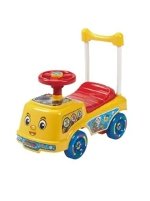 Montable Carrito Impulsor Walking Sonido 5501 Mytoy - Amarillo - Ver 3