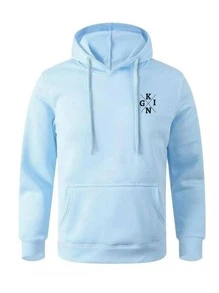 Men Sweatshirts - Màu xanh nhạt - Xem 1