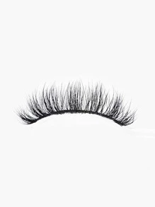 1 Cặp/gói Lông Mi Giả Lông Mi Chồn Kiểu Mắt Mèo Dài 15mm 8D Dải Lông Mi Giả Foxy Eye Lifting Look Mở Rộng Dải Lông Mi Đầy Đủ Để Kéo Dài Và Làm Dày Góc Ngoài Mắt Của Bạn Để Trang Điểm Làm Đẹp - màu đen - Xem 6
