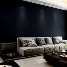 1卷防汙PVC牆紙,現代簡約風格在素色和可定制長度,適用於室內裝飾的牆修復,家庭,辦公室,酒店