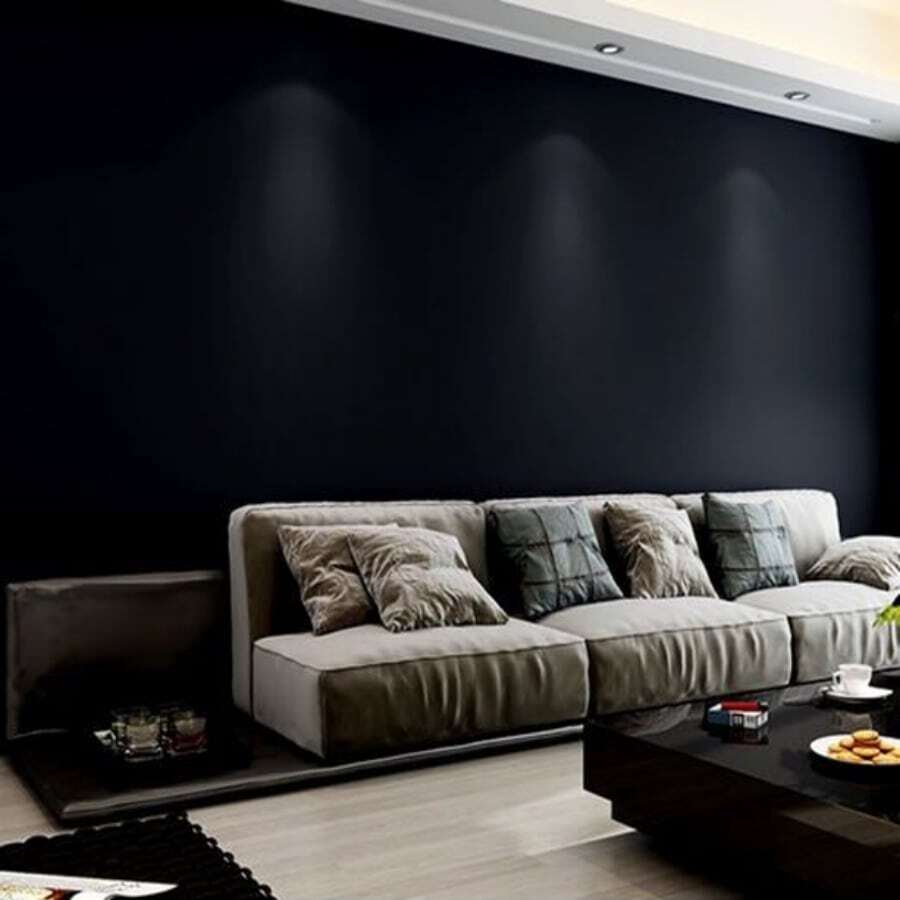 1卷防汙PVC牆紙,現代簡約風格在素色和可定制長度,適用於室內裝飾的牆修復,家庭,辦公室,酒店