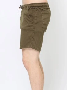 Men Shorts - xanh quân đội - Xem 2