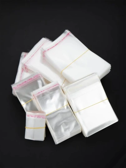 200透明裝飾品項鍊耳環尺寸包