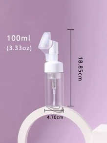 1入組100毫升透明瓶潔面刷泡沫瓶 - 無色 - 查看 5