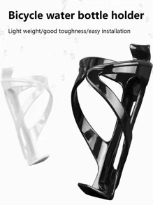 Bicycle Mountain Bike Water Bottle Holder, Durable, Lightweight And Easy To Install, Suitable For All Types Of Bicycles, Securely Holds Water Bottles And Drinks, Cycling Accessory, Available In Single Or Double Pack - Black - View 6