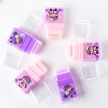 2pcs Berry Cake Shaped Cartoon Roller Erasers For Students' Stationery - Multicolor - View 6