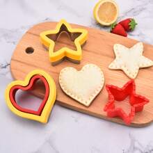 1pc Stainless Steel Cartoon Sandwich Mold Bread Sealer Cutter For Making Sandwiches - Multicolor - View 1