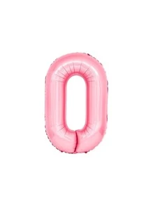 32-Inch American-Style Aluminum Film Number Balloon For Birthday Party Decoration, Christmas - Pink - View 5