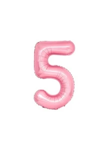 32-Inch American-Style Aluminum Film Number Balloon For Birthday Party Decoration, Christmas - Pink - View 10