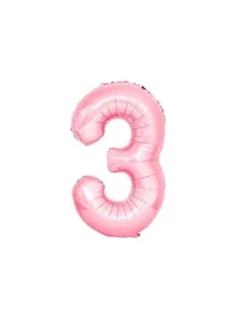 32-Inch American-Style Aluminum Film Number Balloon For Birthday Party Decoration, Christmas - Pink - View 8