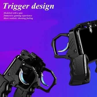 Android用コントローラーゲームパッドジョイスティック、フリーファイアモバイルゲーム用トリガー、スマートフォン用マルチファンクションゲームアシスト