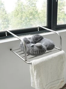 1 pieza Tendedero retráctil de acero inoxidable, tendedero de acero inoxidable minimalista para el hogar, accesorios de baño, herramientas de baño