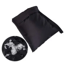1pc Winter Waterproof Outdoor Faucet Cover Outside Garden Faucet Freeze Protection Sock Reusable Tap Protector - Black - View 6