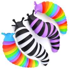 減壓毛毛蟲玩具，適用於泳池遊戲，游泳派對 - 彩色 - 查看 4