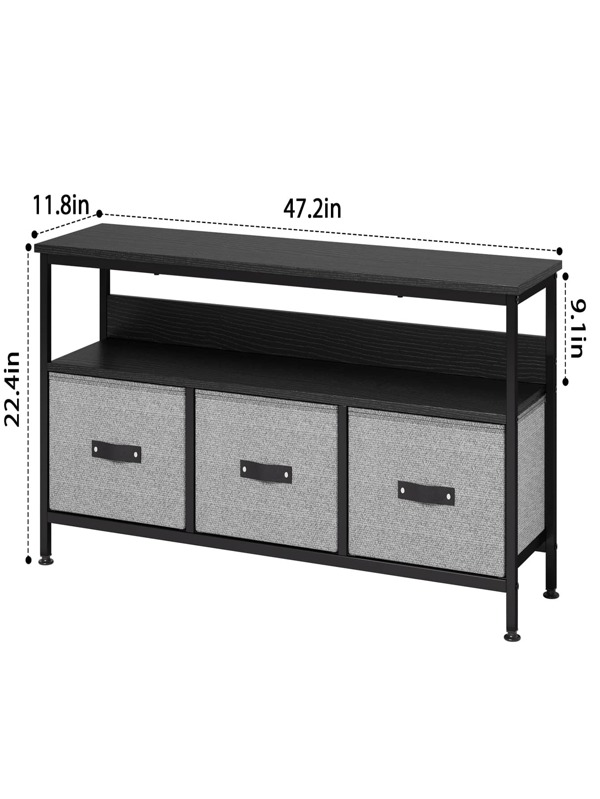 Dresser TV Stand 55 Inch Entertainment Center with Storage TV Stand for