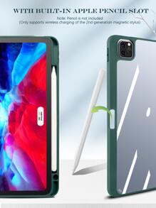 1 Ốp lưng bảo vệ phẳng gấp chữ Y bằng Acrylic màu xanh lá cây mờ tương thích với iPad Mini 6/9.7/10.2/10.5/Air 4/Air 5/10/10.9/Pro 11"/Air 11"(M2)/Air 13"(M2)/Pro 11"(M4)/Pro 13"(M4) 2024 12.9", Vị trí lỗ dựa trên sản phẩm thực tế nhận được, Chất liệu Acrylic chống uốn cong và chống rơi để bảo vệ iPad của bạn tốt hơn, Acrylic có lớp màng bảo vệ ở cả bên trong và bên ngoài cần được bóc ra trước khi sử dụng - Màu xanh lá cây đậm - Xem 8