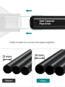 SONGMICS Portable Closet, Wardrobe Closet Organizer With Cover, 4 Hanging Rods And Shelves, 4 Side Pockets, 66.9 X 17.7 X 65.7 Inches, Large Capacity For Bedroom, Living Room