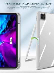 1 件灰色亚克力 Y 型折叠扁平保护壳,适用于 iPad Mini 6/Mini 7/9.7/10.2/10.5/Air 4/Air 5/10th/10.9/Pro 11"/Air 11"(M2)/Air 13"(M2)/Pro 11"(M4)/Pro 13"(M4) 2024 12.9",孔位以收到的实际产品为准,亚克力材质抗弯曲、抗摔,更好地保护您的 iPad,亚克力内外均有保护膜,使用前需撕下 - 灰色 - 查看 7