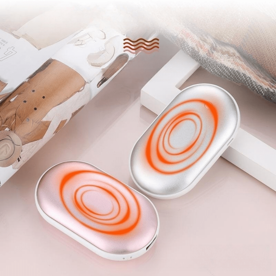 1pc Usb Pebble Hand Warmer And Mobile Charger 2in1 For Baby Warming