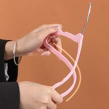 10pcs/package (beige) Velvet Coated Children's Anti-slip Hangers - Beige-10 sticks - View 6