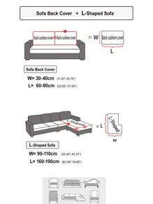 1pc Universal Elastic Plush Jacquard Sofa Cushion Cover, Simple Modern Style Pet-proof And Anti-slip Sofa Protector Suitable For Living Room L-shaped Sectional Sofa And 1/2/3/4 Seat Sofa