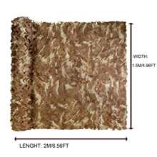 Camo Netting Camouflage Net, Bulk Roll Decoration Sunshade Mesh Nets For Hunting Blind Outdoor Hiking - Khaki - View 2