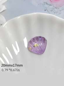 10入組混合樹脂美人魚和海豚耳環/頭飾/吊墜DIY珠寶製作材料，同時適用於文具、手機殼、鑰匙扣、杯子、鞋子裝飾、冰箱貼紙，附有雙面膠帶 - 彩色 - 查看 4