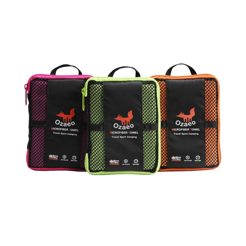 Ultrafine Fiber Towel Suitable For Travel, Sports, Beach Towel, Quick Dry, Super Absorbent, Super Compact, Suitable For Camping, Hiking, Gym, Beach, Swimming, Yoga - Grey - View 6