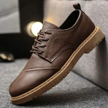 新風格男士PU皮革鞋,,輕便,柔軟的,完美辦公和商業
