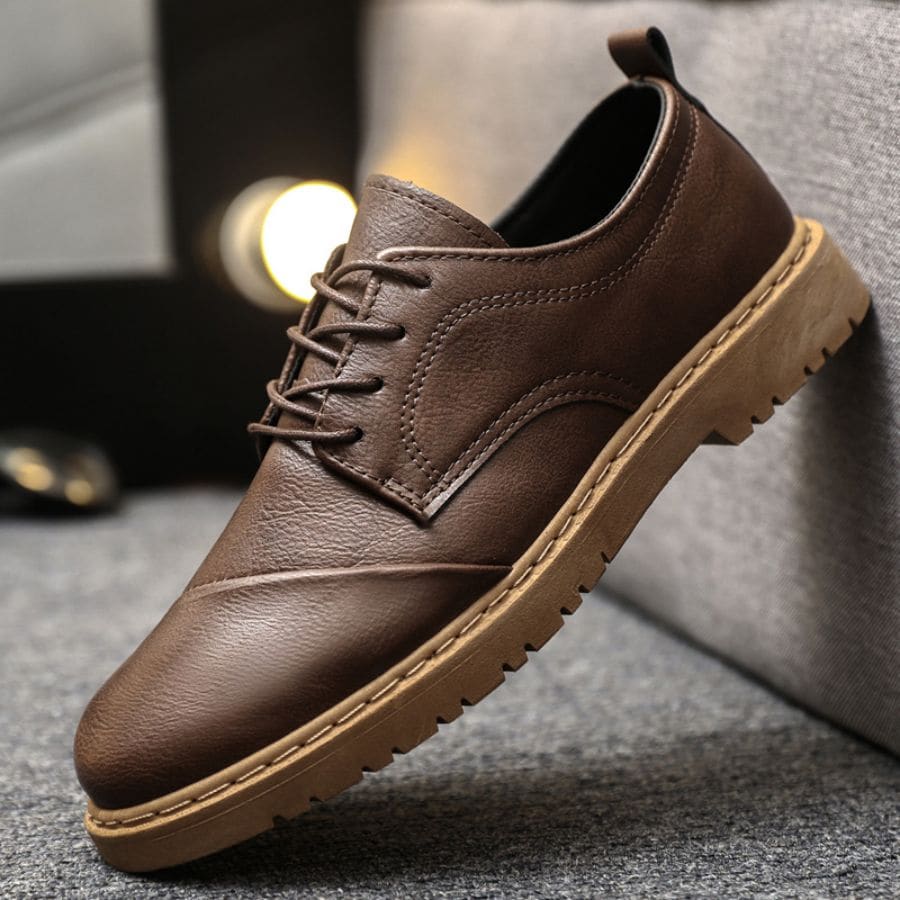 新風格男士PU皮革鞋,,輕便,柔軟的,完美辦公和商業