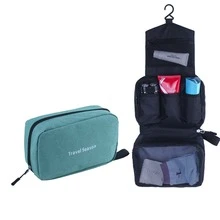 Neceser de viaje , negocio Kit de viaje , impermeable con con compartimentos , verde 1 pieza - Verde - Ver 1