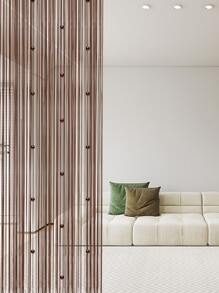 LaSyL 門口串珠窗簾，棕色，水晶珠屏風家居隱私裝飾，適合客廳隔斷衣櫃門走廊入口 - 棕色 - 查看 8