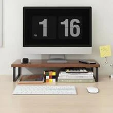 1 pièce Organisateur 30cm/40cm Ordinateur Surveiller Support Bureau Avec Stockage Pour Bureau Cou Douleur La Prévention