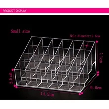 1pc 24-compartment Lipstick Organizer - Clear - View 8
