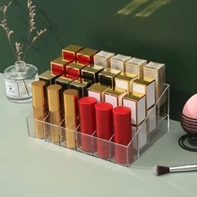 1pc 24-compartment Lipstick Organizer - Clear - View 2