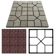 DIY Molde para haciendo cemento piso jardín camino haciendo Herramienta , reutilizable - 1 - Ver 3